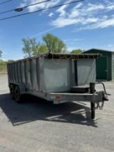 2025 South Utility 7x16 Dump Trailer