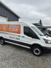 "2019 Ford Transit Van Medium Roof W/sliding Side Door W/lwb Van 3d