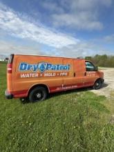 2014 Chevrolet Express 3500 Cargo Carpet Extration Van Cleanco Compact 47