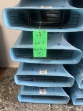 (1) Dri-eaz Velo Pro Air Movers- (3) Dri-eaz Velo Air Movers