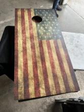 American Flag Corn Hole Boards