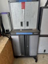 1 Gladiator Wall Hanging Tool Box. 1 Kobalt Rolling Toolbox