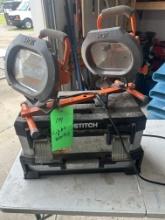 Hdx Work Light And Bostich Tool Box
