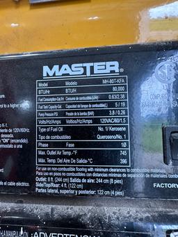 Master Portable Oil And Kerosene Torpedo Heater: Handheld Portable, 2,000 Sq Ft Heating Area