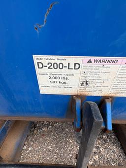 VESTIL SELF DUMPING HOPPER