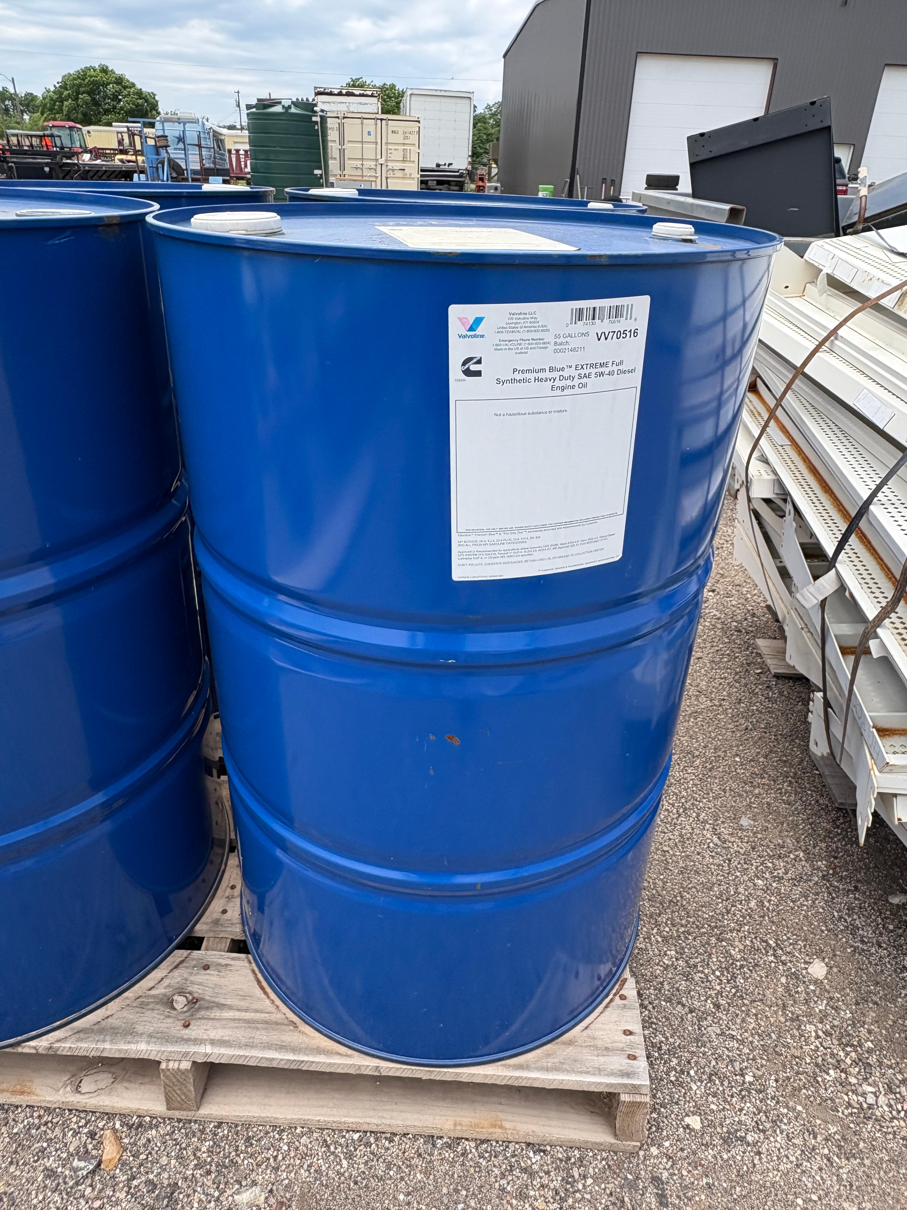 55 GALLON DRUM OF OIL