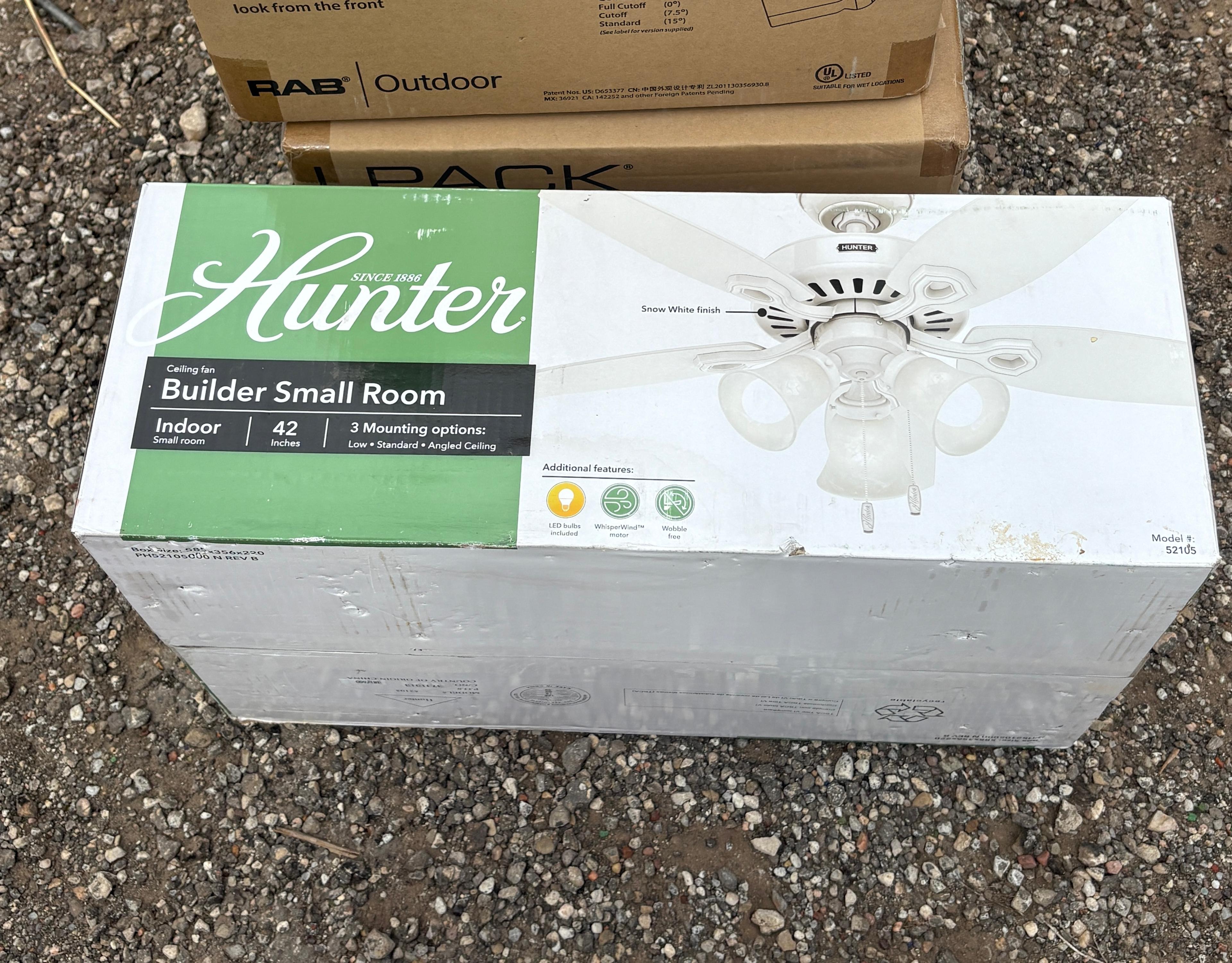 HUNTER CEILING FAN
