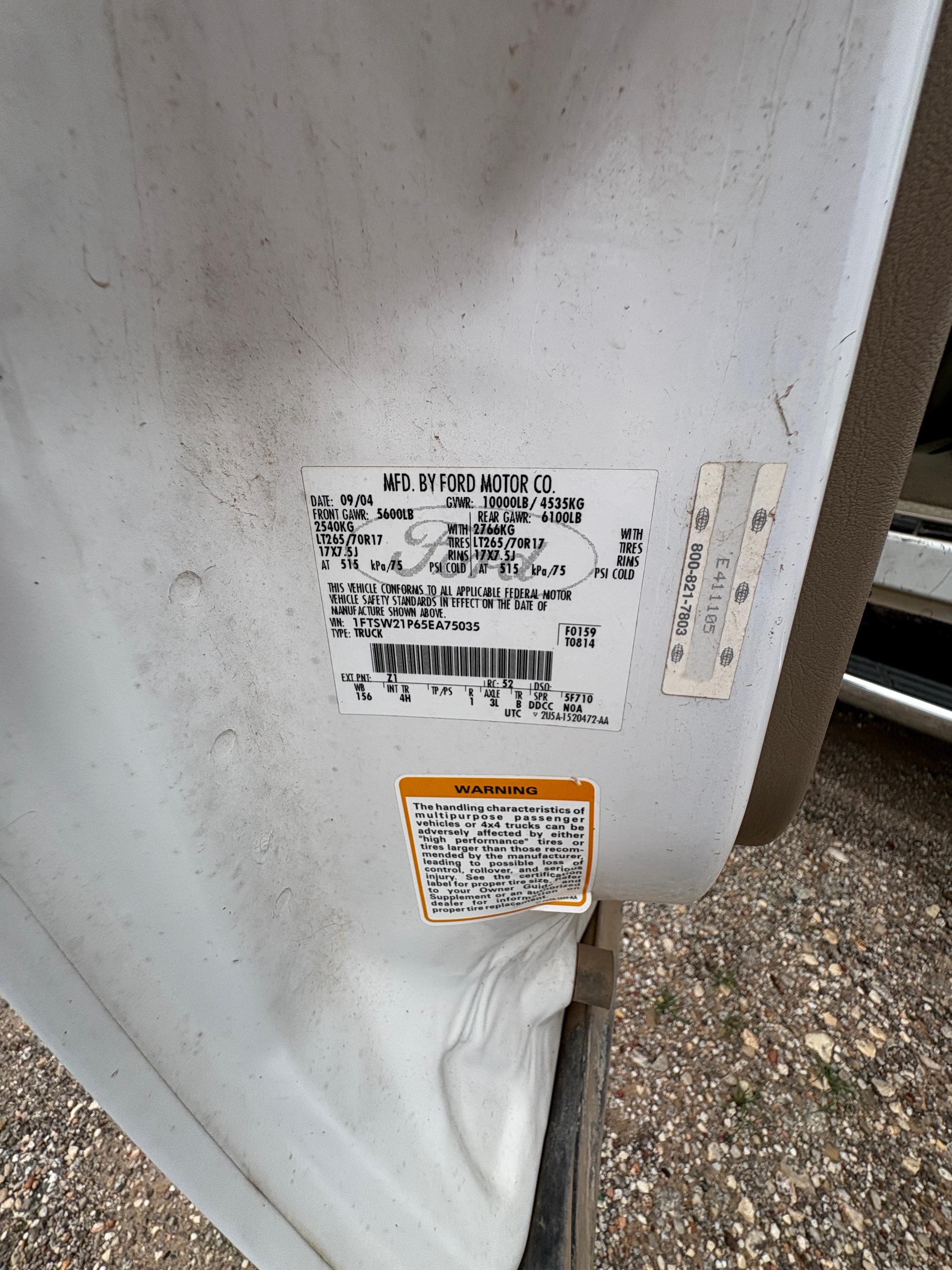 FORD F250 POWER STROKE