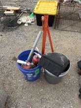 BUCKETS WITH MISC ITEMS