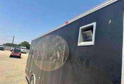 Enclosed trailer manufactured by vintage trailers with generator and air compressor