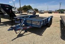 16 HD Steel floor utility trailer
