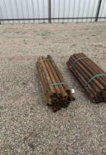 Bundle of 4 foot pipe