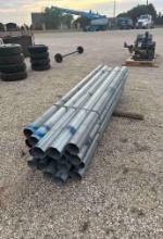 8 foot galvanized fence post hexagon