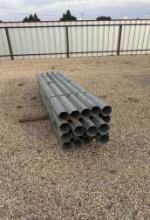 8 foot galvanized fence post hexagon