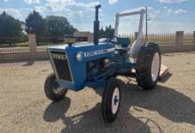 Ford 3600 Diesel Tractor with 6 ft shredder