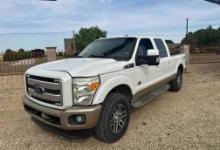 2012 F250 King Ranch, Non drivable, diesel