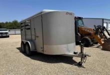DELTA bumper pull 2 HORSE SLANT LOAD.