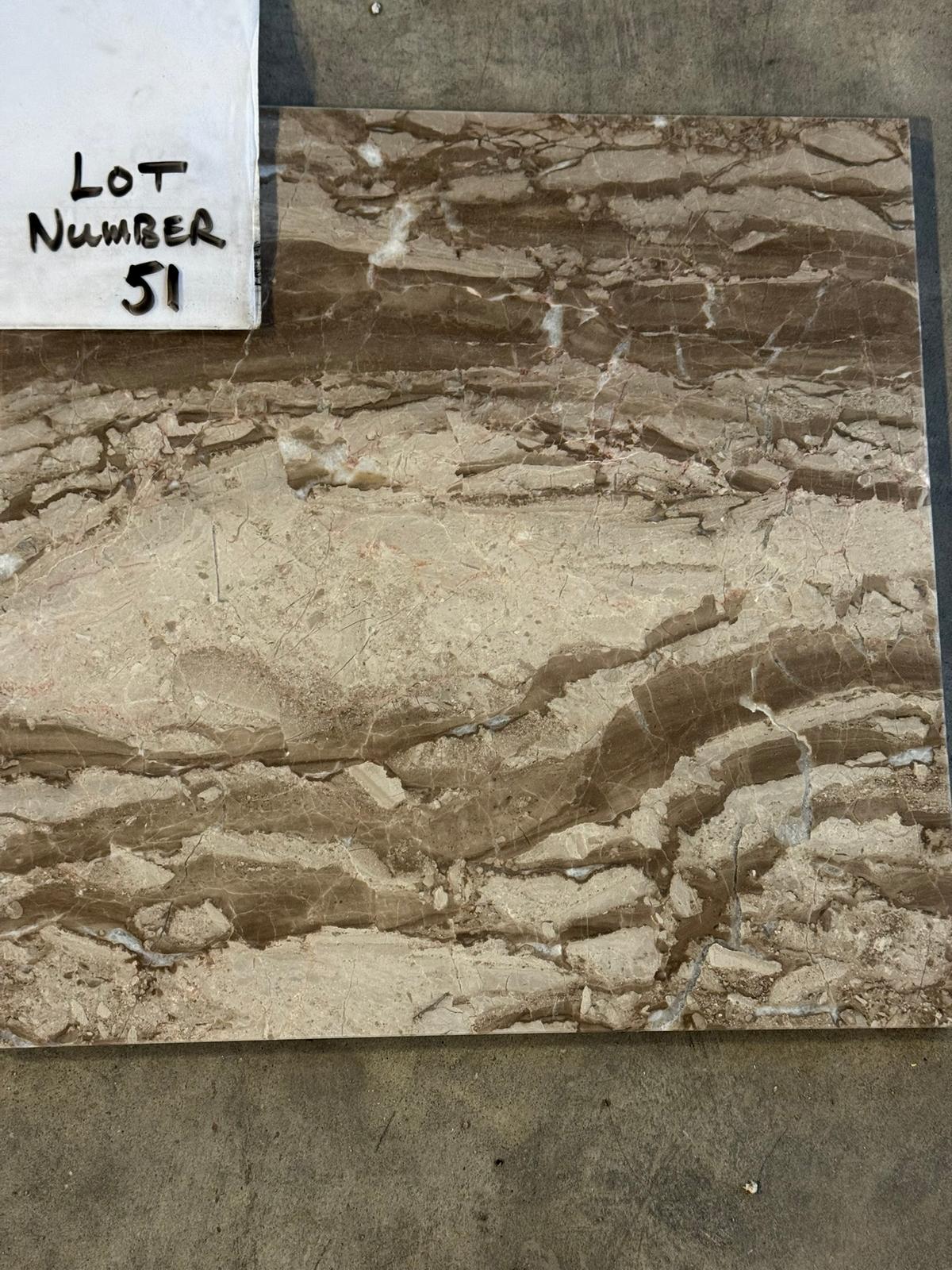 Napolean Grand Melange Marble Tile 12x12. 2 crates