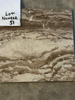 Napolean Grand Melange Marble Tile 12x12. 2 crates