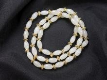 An Exquisite White Jade Bracelets