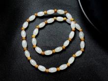 An Exquisite White Jade Bracelets
