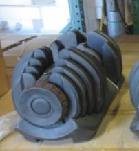 SOLD BY THE PIECE NOT SET: GORILLA GADGETS ADJUSTABLE DUMBBELLS, 10 TO 90 L