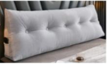 SOLD BY THE PIECE: GORILLA GADGET HEADBOARD PILLOWS, FULL, LIGHT GREY, LOCA