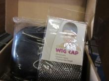 SOLD BY THE LOT: ASSORTED 14" & 28" COPLAY WIG CAPS, LOCATED IN IRVINE CA