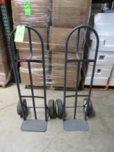 SOLD BY THE PIECE: HAND TRUCKS WITH PNEUMATIC TIRES