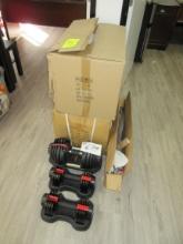 SOLD BY THE LOT: (5) ASSORTED DUMB BELL WEIGHTS