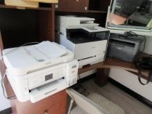 LOT ASSORTED  CANON, EPSON, BROTHER  PRINTERS & MONITORS ONLY