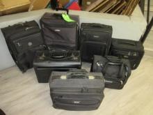 LOT (7) ASSORTED LUGGAGE & COMPUTER BAGS
