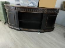 ROWAN OVAL DOUBLE PEDESTAL EXECUTIVE DESK