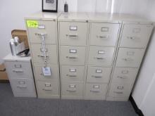 LOT (5) ASSORTED FILE CABINETS