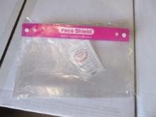 SOLD BY THE PALLET ASSORTED FACE SHIELDS & TEMPLE BARS FOR FACESHIELDS
