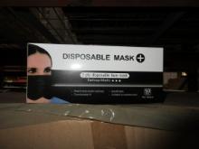 SOLD BY THE PALLET ASSORTED U-STYLE DISPOSABLE MASKS, LOCATED IN SANTA ANA.