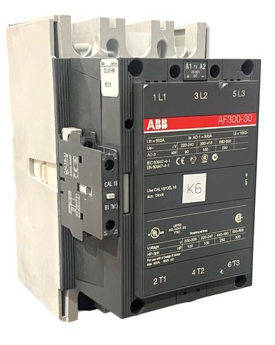 USED - ABB AF300-30 Contactor 500A 20-60V 3P 3PH Series AF
