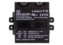 USED - Liebert E-011B Contactor 25FLA 35RES 24V