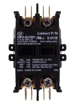 USED - Liebert E-011B Contactor 25FLA 35RES 24V