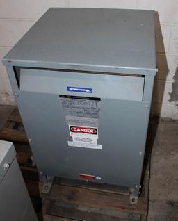 USED - Square D 30T3HFISNL Transformer 30kVA PV 480V SV 208Y/120V 60Hz 3PH