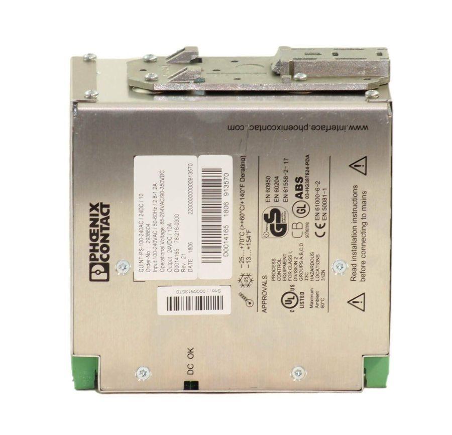 USED - Phoenix Contact 2938604 Power Supply Input