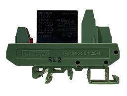 NEW - Phoenix Contact 5542754 Power Relay 5A 24V 2P DIN Rail Non Latching