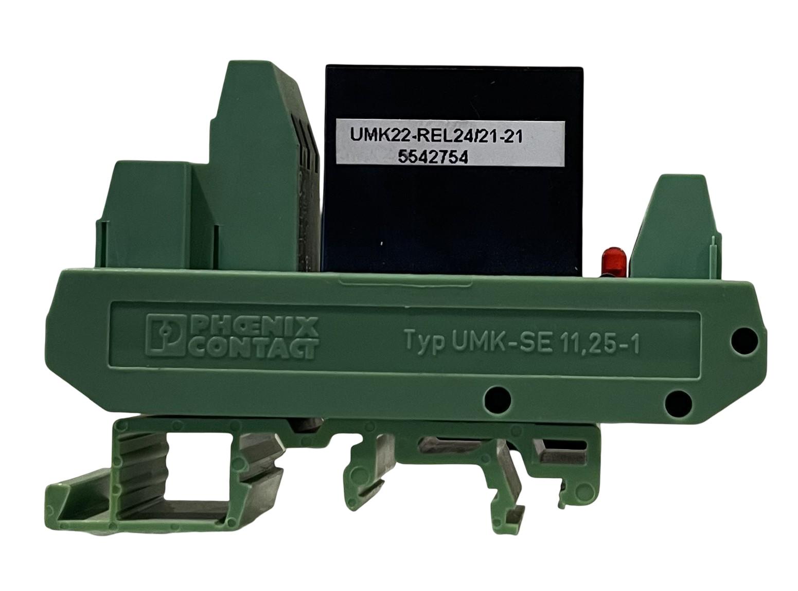 NEW - Phoenix Contact 5542754 Power Relay 5A 24V 2P DIN Rail Non Latching