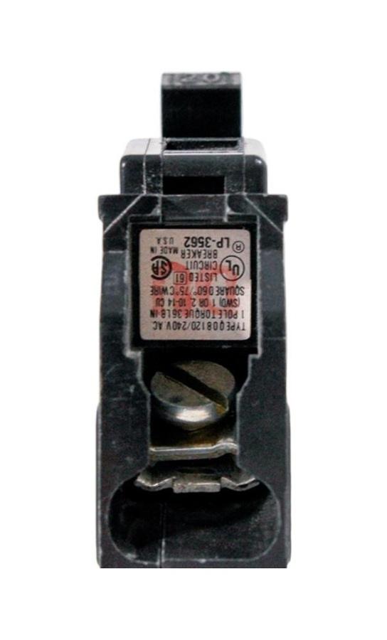 USED - Lot of 8 Square D QOB120 Breaker 20A 120/240V 1P 10kA