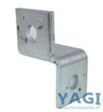 NEW - Lot of 5 Power-Strut PS-922-R Corner Connector 1 5/8-Inch w/Single Corner Right Hand Steel