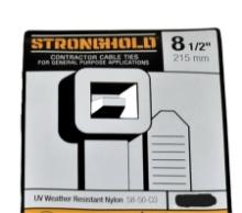 NEW - Pkg of 500 Panduit S8-50-CO Cable Ties