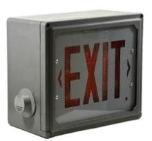 NEW - Chloride Systems HZN1R LED EXIT Emergency