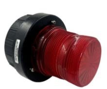 USED - Lot of 2 Federal Signal AV1-LED-024R Audio/Visual