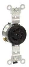 NEW - Leviton 4560 Single Receptacle 15A, 250V, NEMA