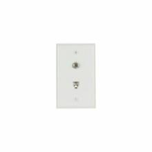 NEW - Lot of 71 Eaton 3535-4W Wall Plate w/Conn White